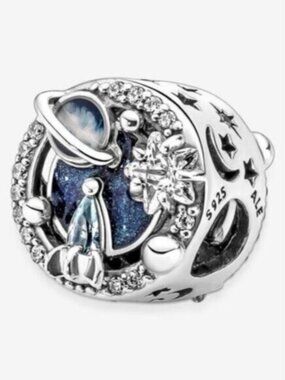 ✅NWT Pandora Harry Potter, Spinning Time Turner Pendant, Gold-Plated